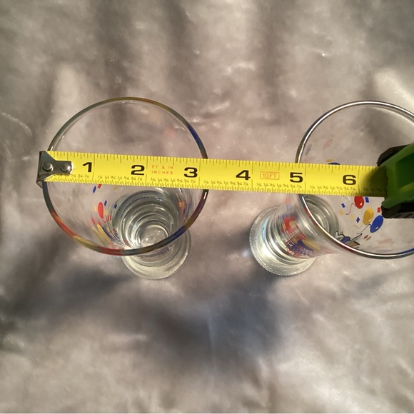 1987 Spuds MacKenzie Bud Light beer glass. Set of 2 - Picture 3 of 8